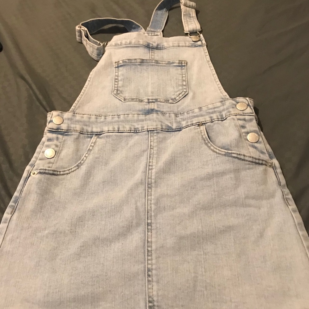 Denim Overall Dress